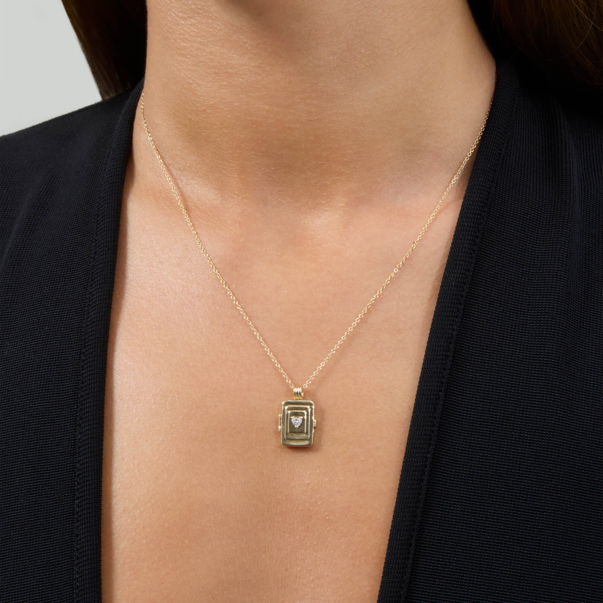 Beekman Heart Locket Necklace - 2