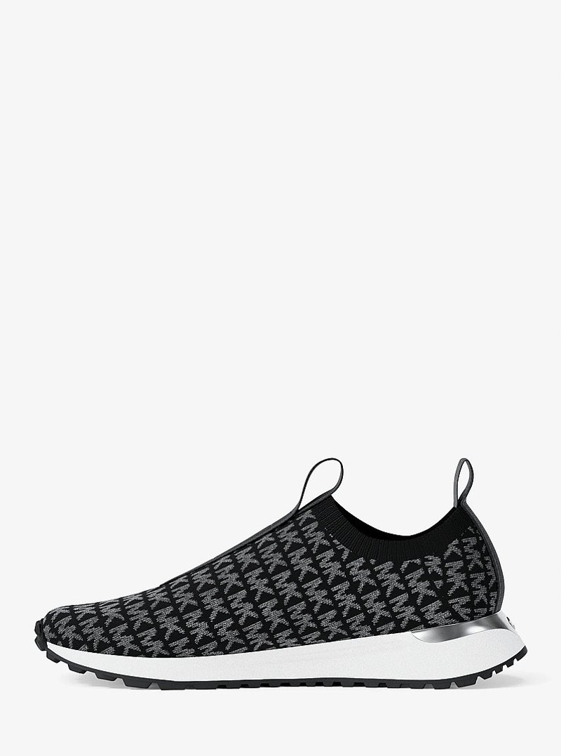 Bodie Metallic Logo Knit Slip-On Sneaker 3