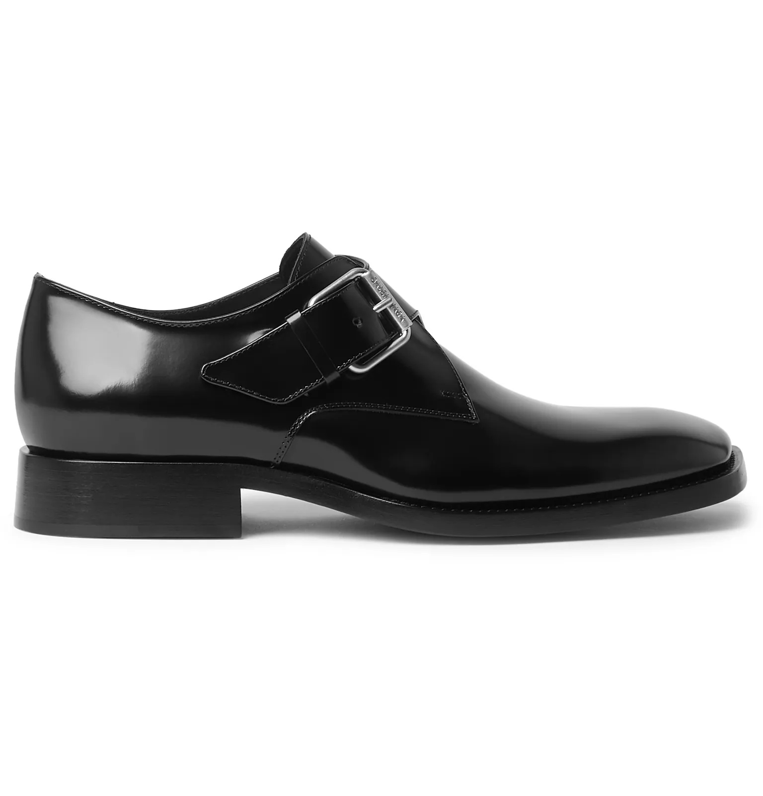 Patent-Leather Monk-Strap Shoes - 1