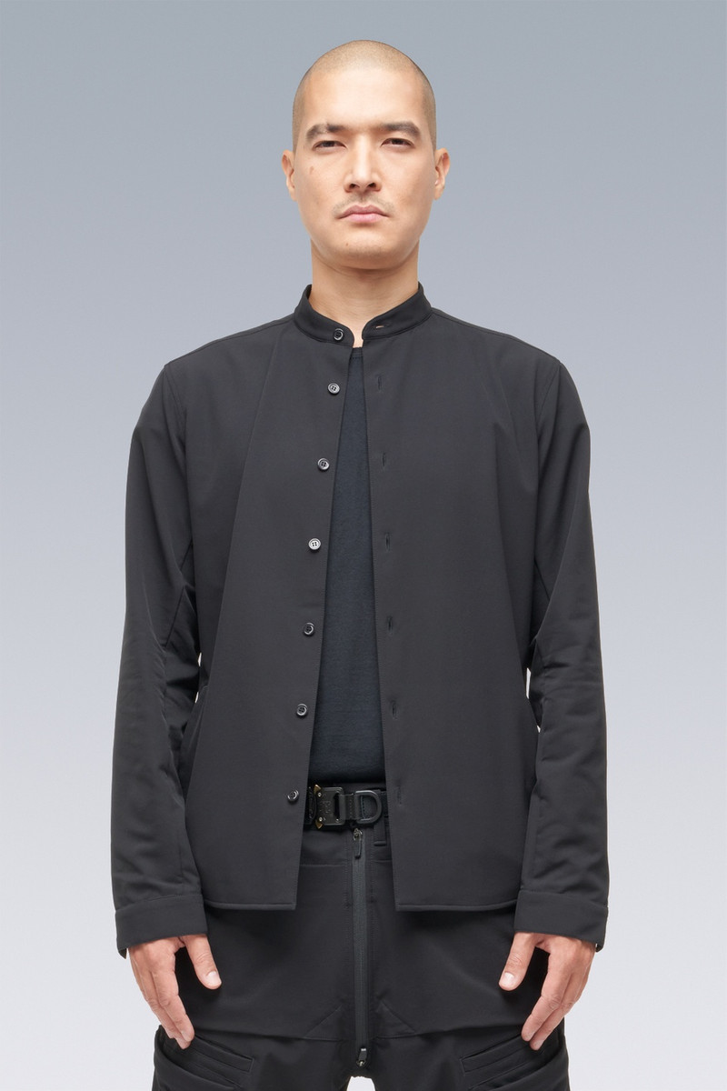 LA6B-DS schoeller® Dryskin™ Long Sleeve Shirt Schwarzrot 24