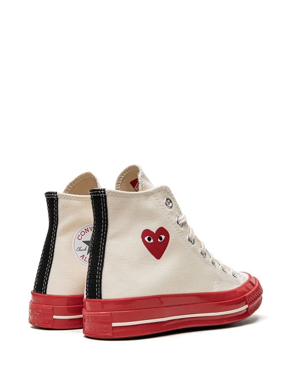 x CdG Play Chuck 70 High "Pristine Red" sneakers - 3