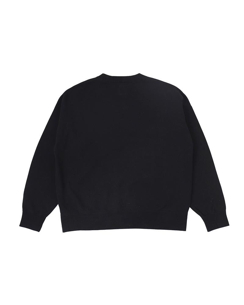 visvim JUMBO SB SWEAT L/S BLACK outlook