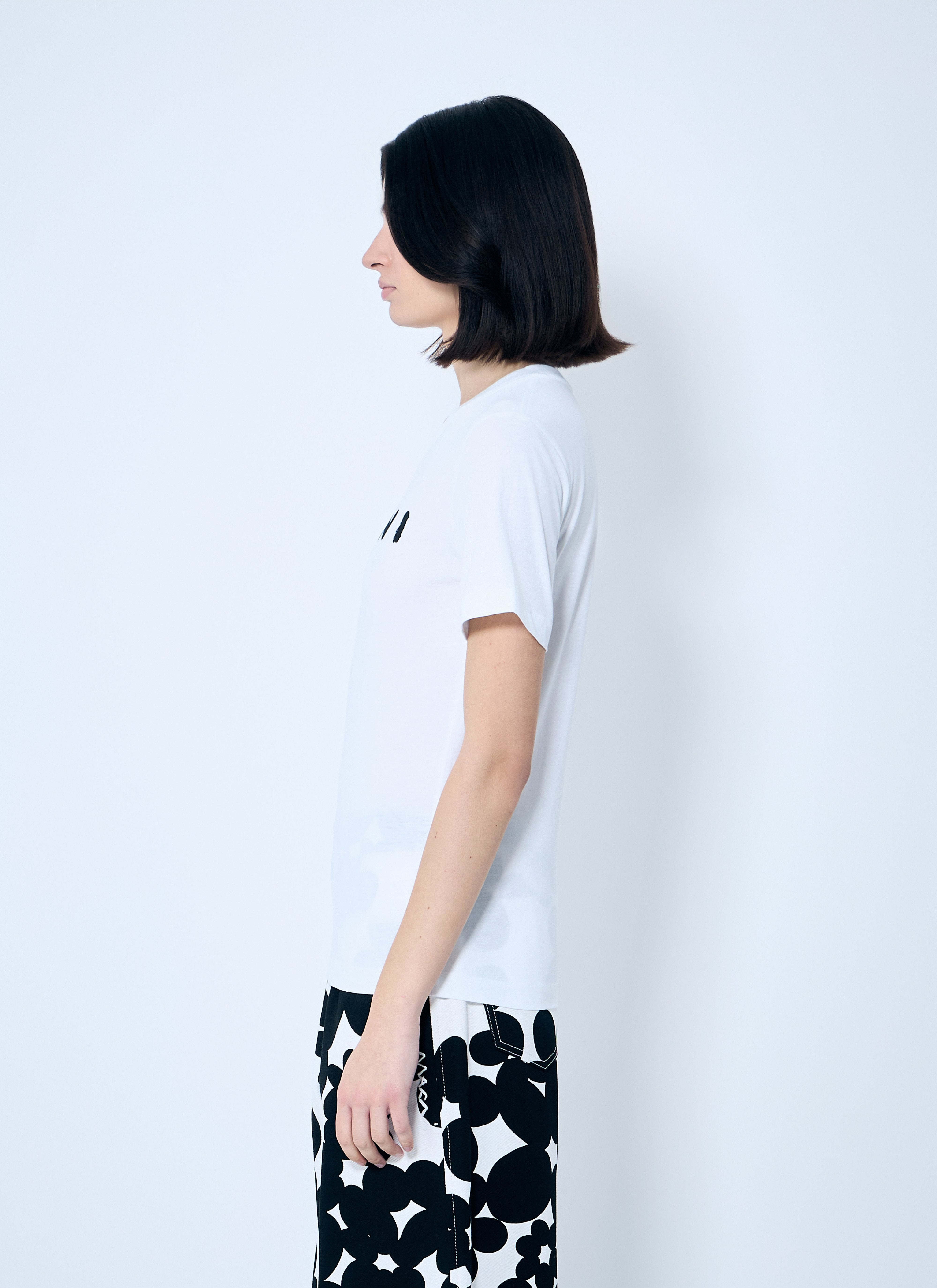 Marni Women Logo Motif T-Shirt - 3