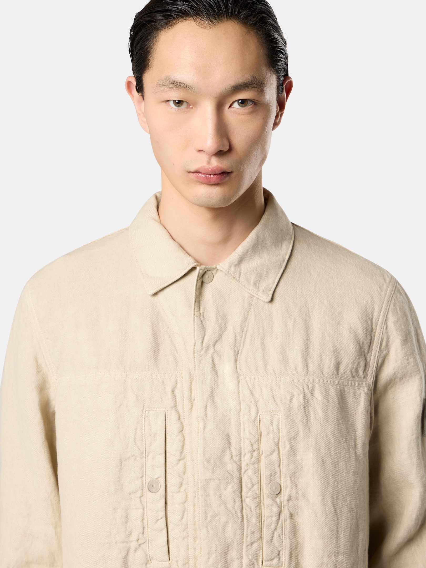 1200010 DIAGONAL LINEN_STONE ISLAND GHOST - 5