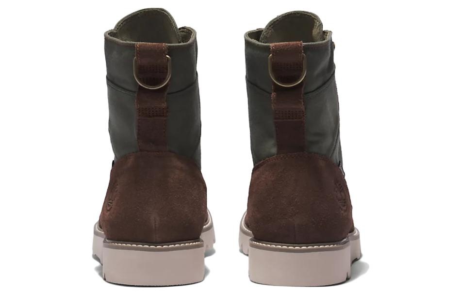 Timberland Vibram Waterproof Leather and Fabric Boots 'Dark Brown Suede' A5M9G931 - 6