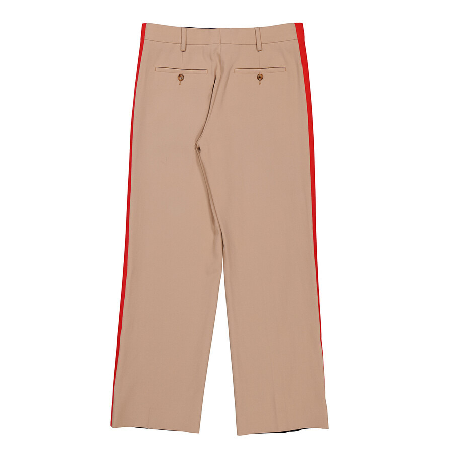 Burberry Ladies Black Lottie Contrast Panel Tailored Trousers - 2