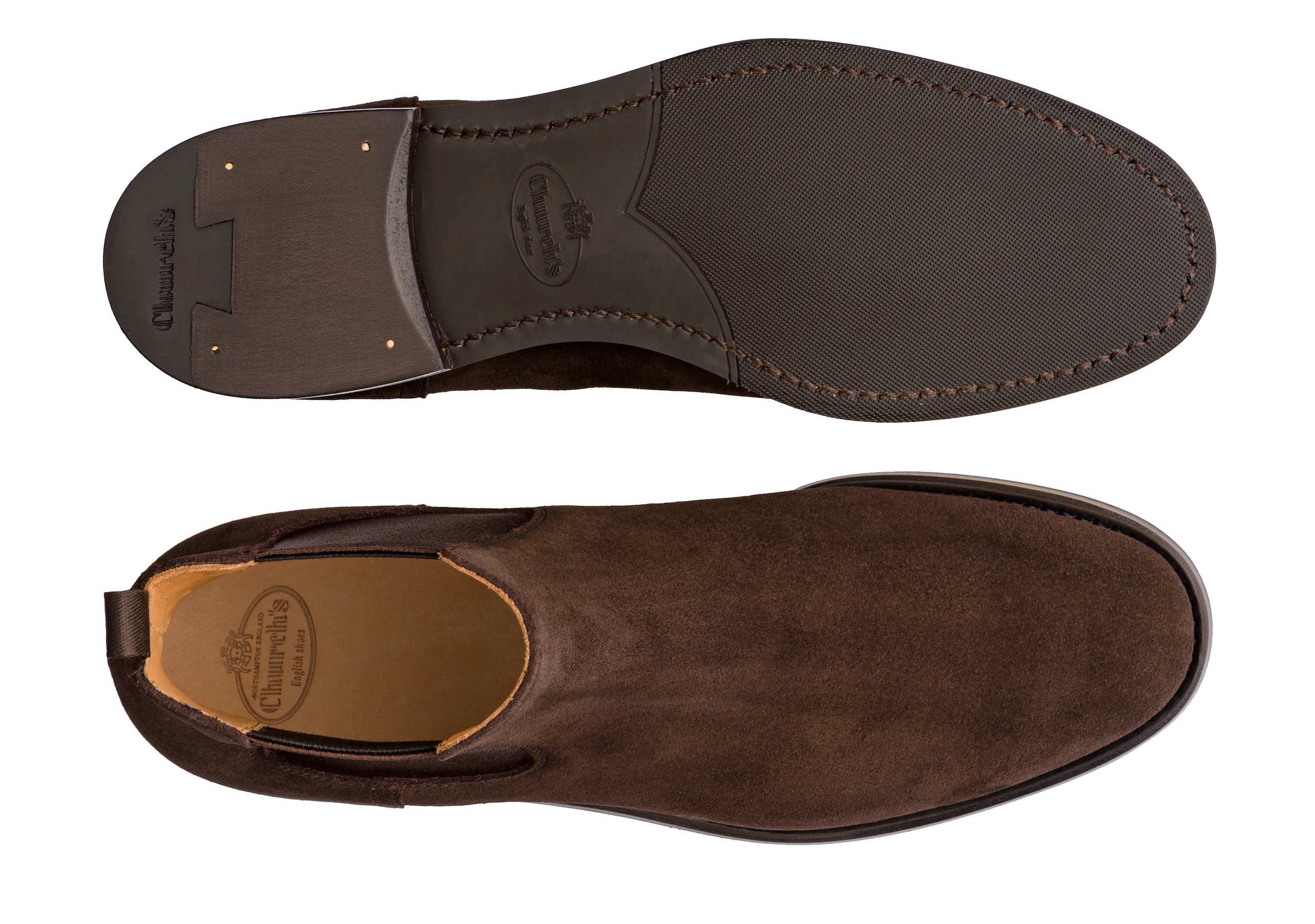Monmouth wg
Suede Chelsea Boot Brown - 3