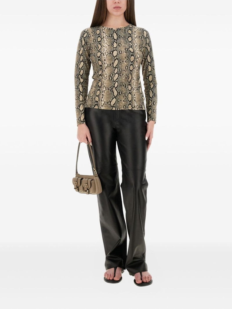 MICHAEL KORS animal-print blouse outlook
