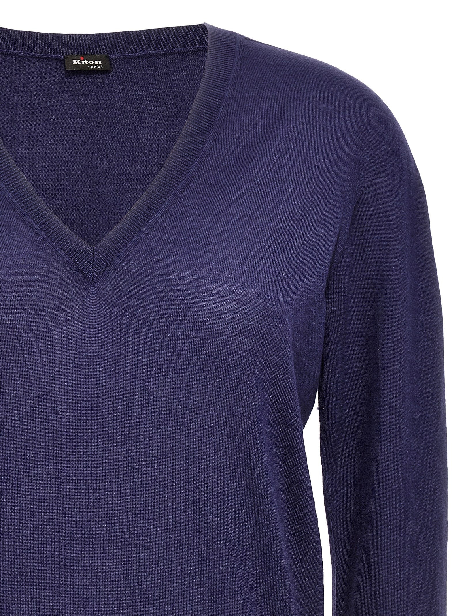 KITON - Kiton Women V-Neck Sweater - 3