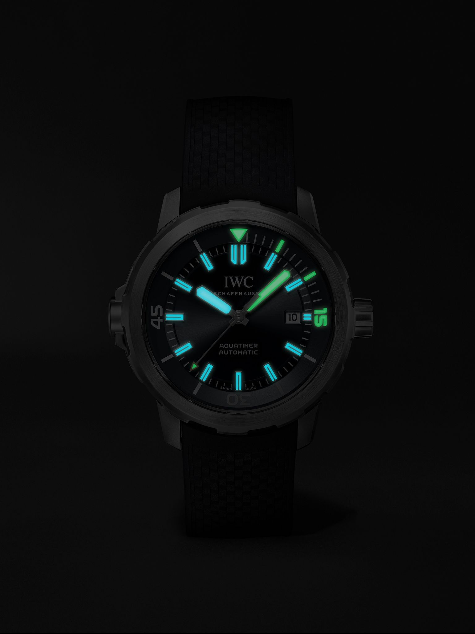Aquatimer Expedition Jacques-Yves Cousteau Automatic 42mm Stainless Steel and Rubber Watch, Ref. No. - 9