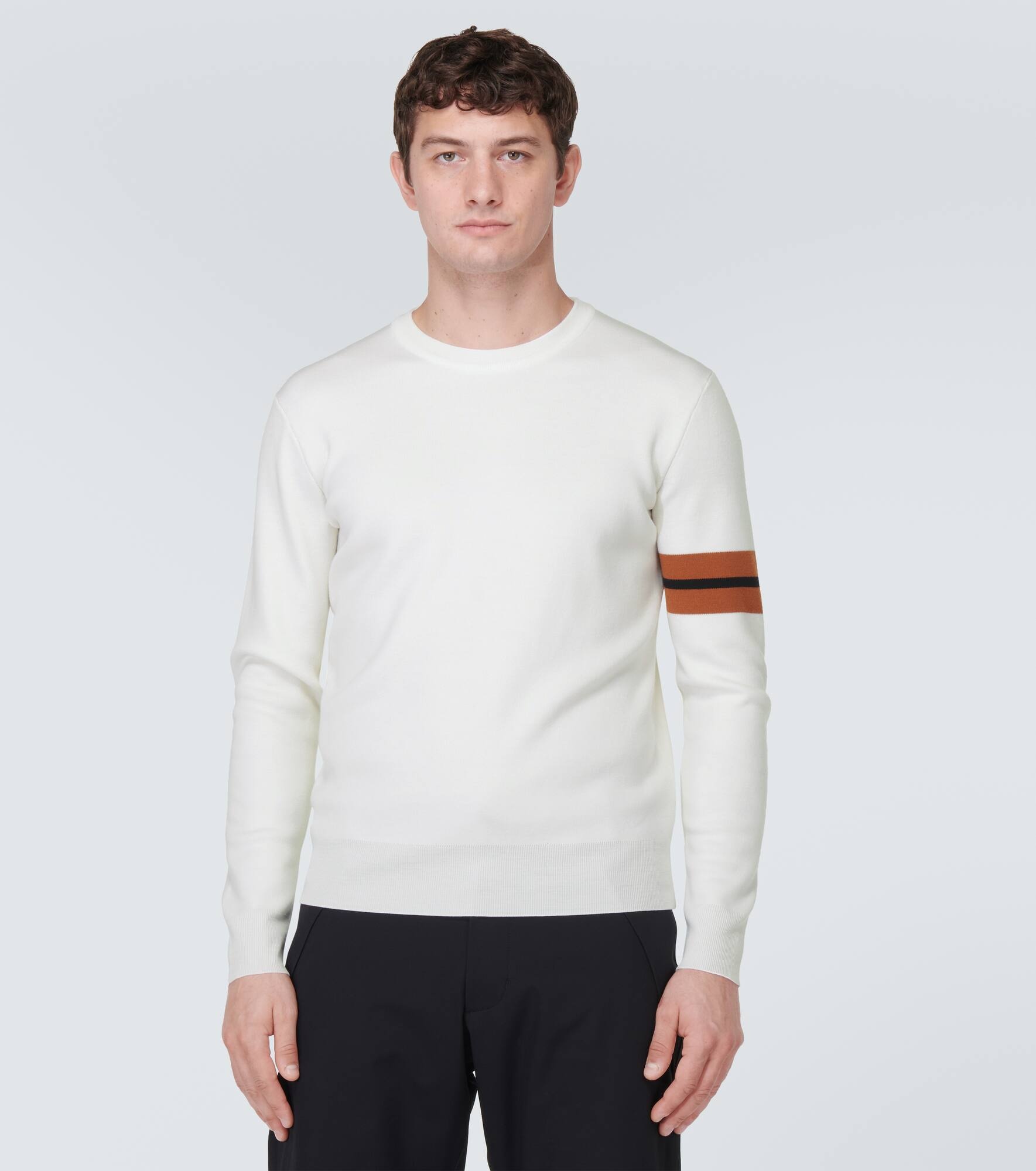 Ribbed-knit wool sweater - 3