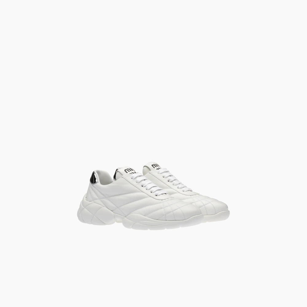 Nappa leather sneakers - 1