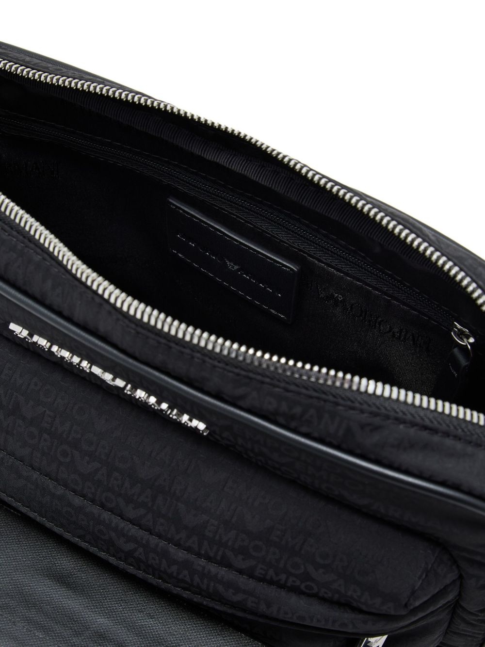 logo-plaque crossbody messenger bag - 5