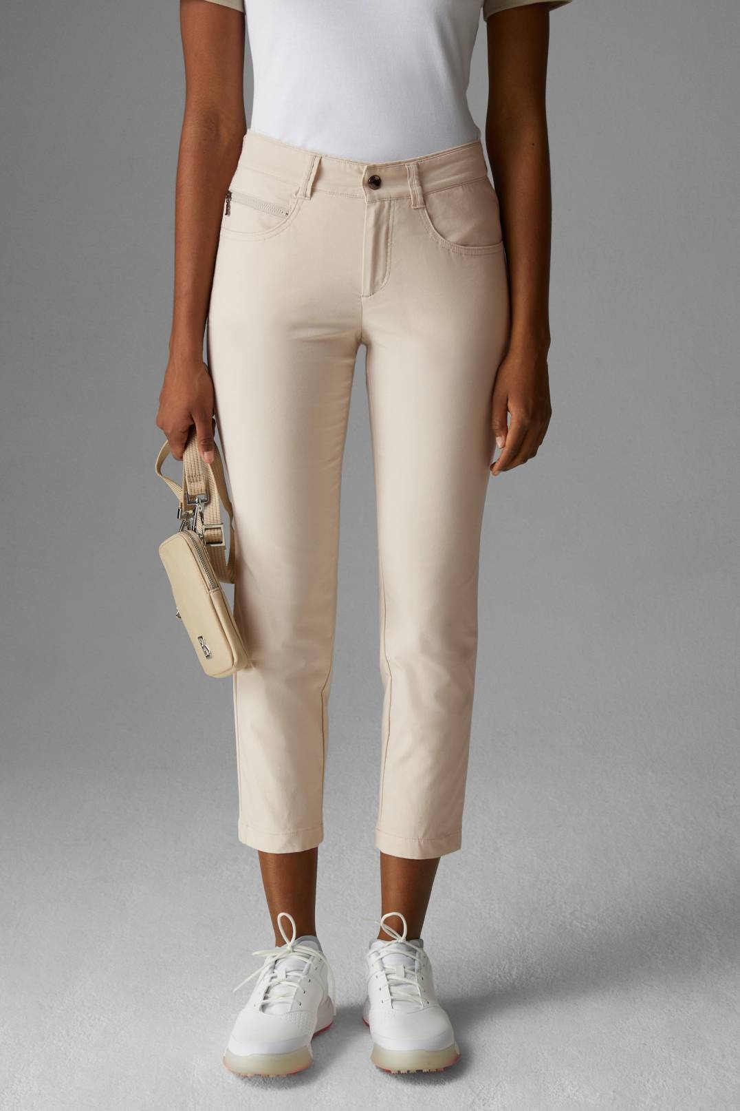 KERI 7/8 FUNCTIONAL PANTS IN LIGHT BEIGE - 2
