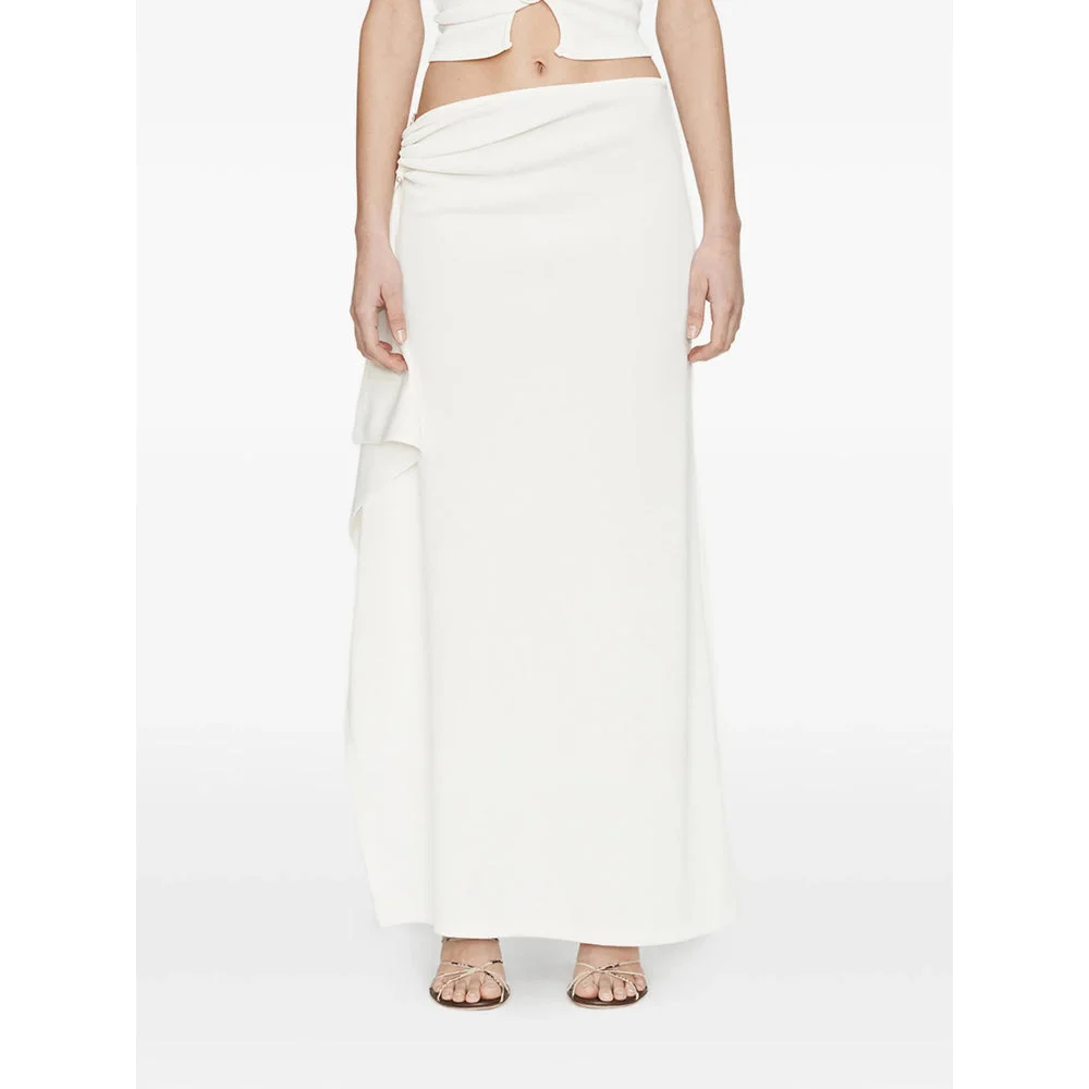 Christopher Esber White Skirts - Asymmetric & Draped Skirts Women - 1