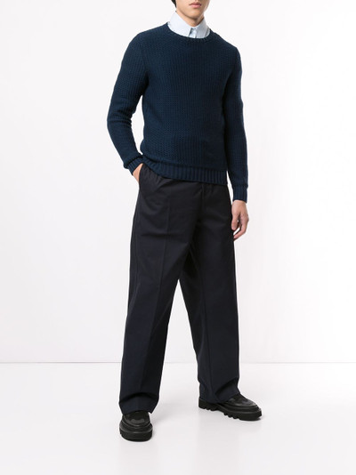 Jil Sander high-rise drawstring trousers outlook