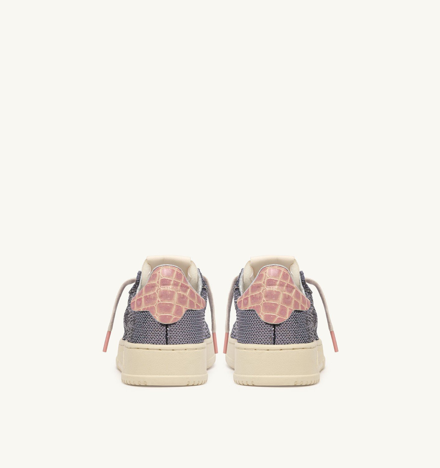 DALLAS LOW 'SPARKLING' SNEAKERS IN STEEL SEQUINS - 3
