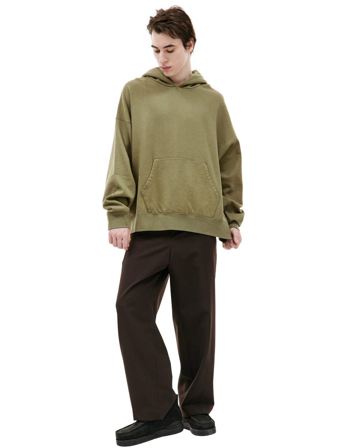 AMPLUS SB HOODIE P.O. (OLIVE) - 1