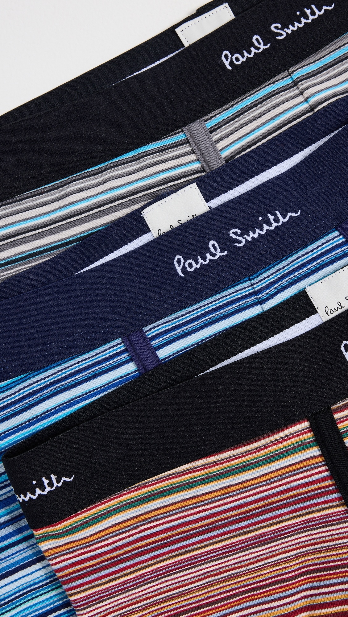 3 Pack Multi Stripe Trunks - 4
