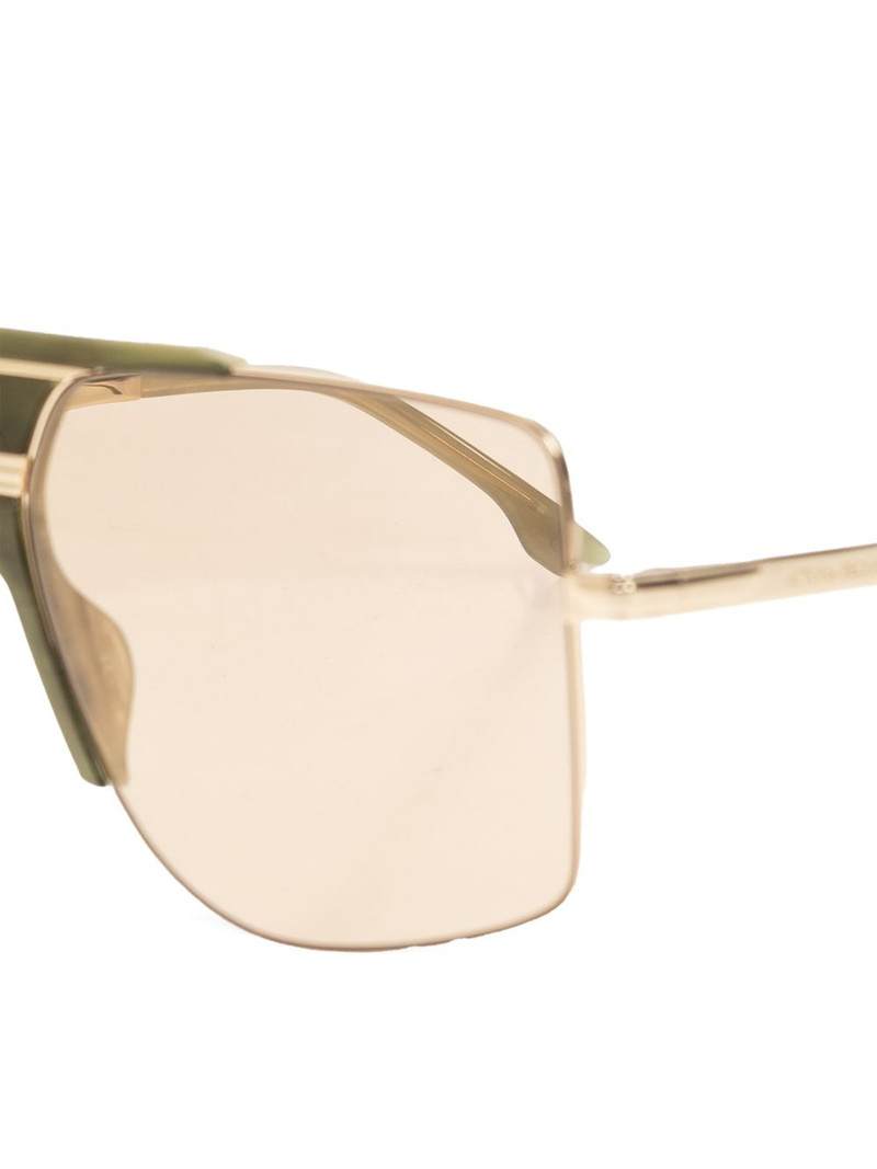 Victoria Beckham geometric sunglasses outlook