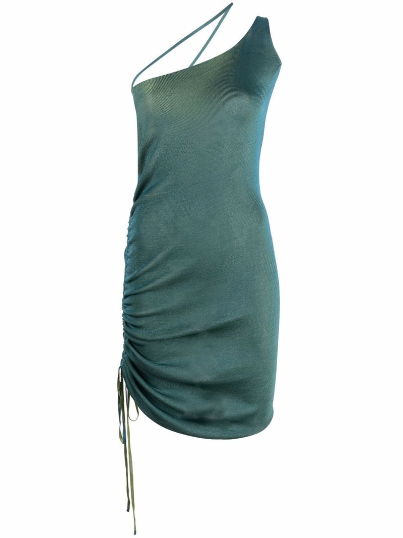 reversible asymmetric knitted dress 1