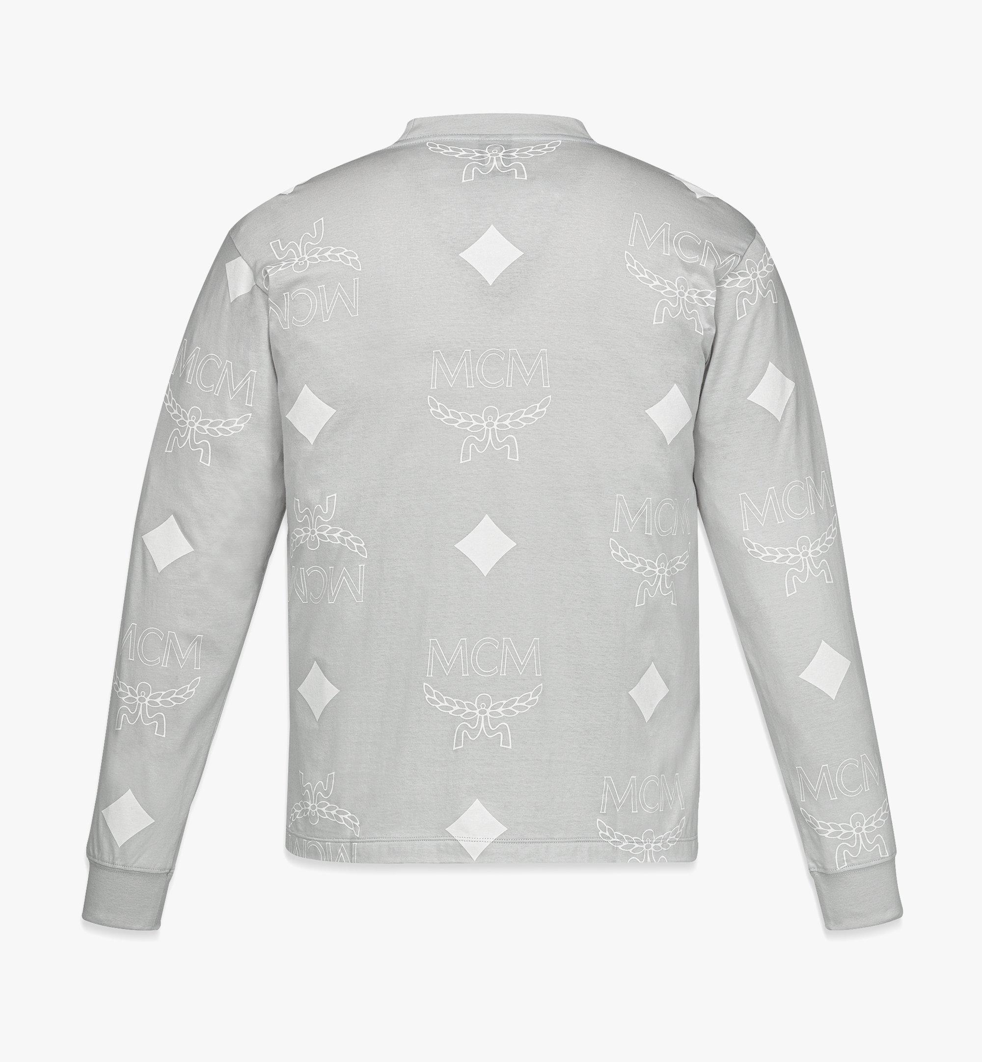 PHENOMENON+MCM Monogram Print Long Sleeve T-Shirt - 1