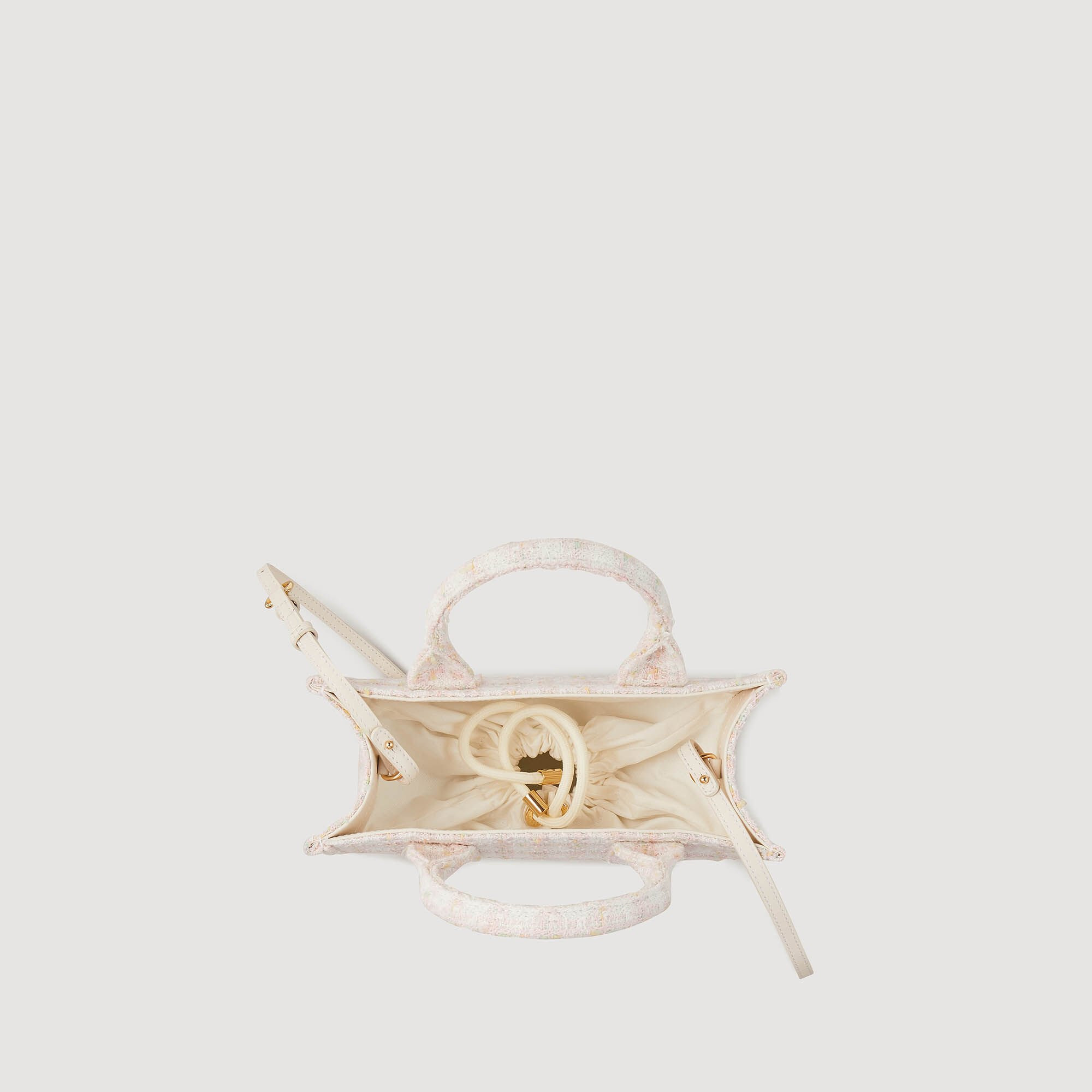 KASBAH SMALL TWEED TOTE BAG - 5