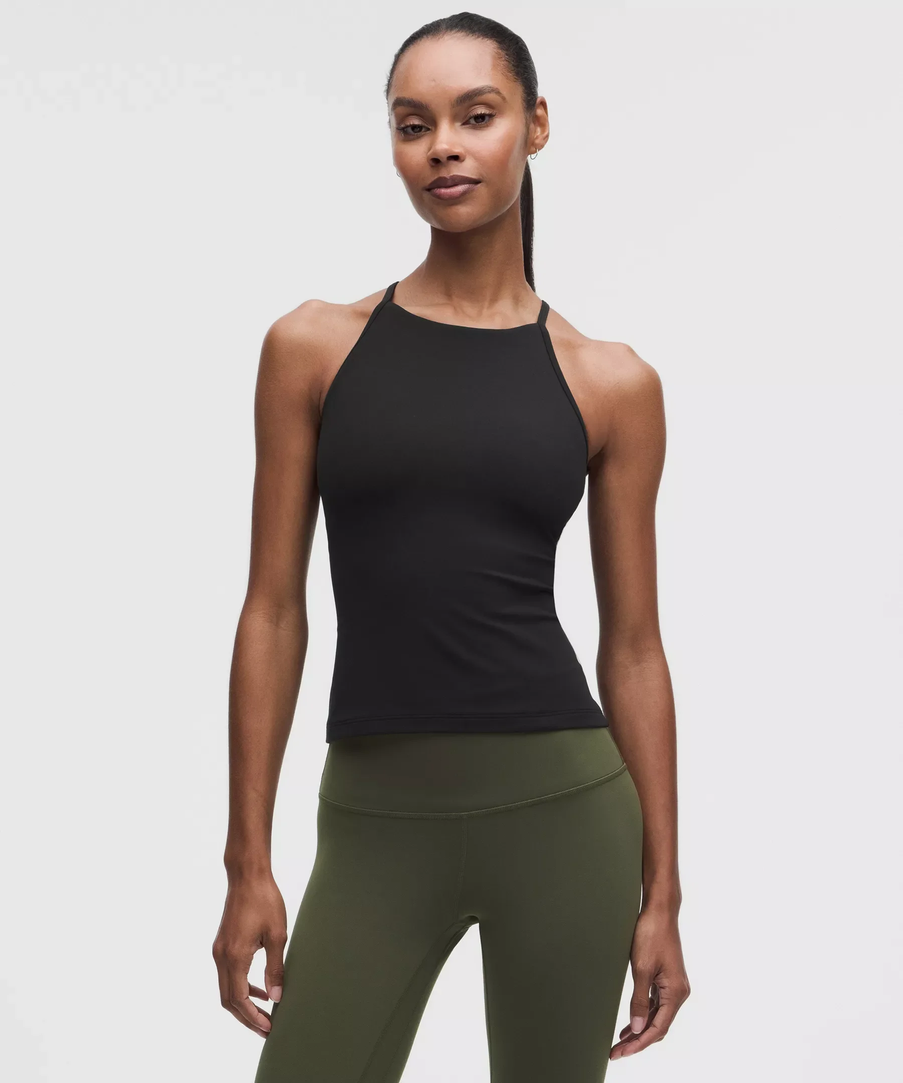 Flow Y High-Neck Tank Top *Light Support, B/C Cup - 1