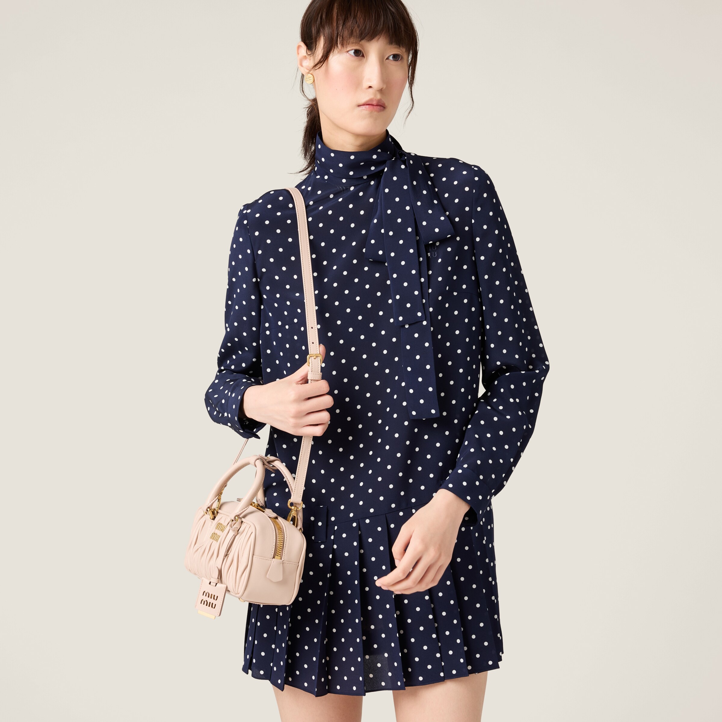 Arcadie matelassé nappa leather bag - 5