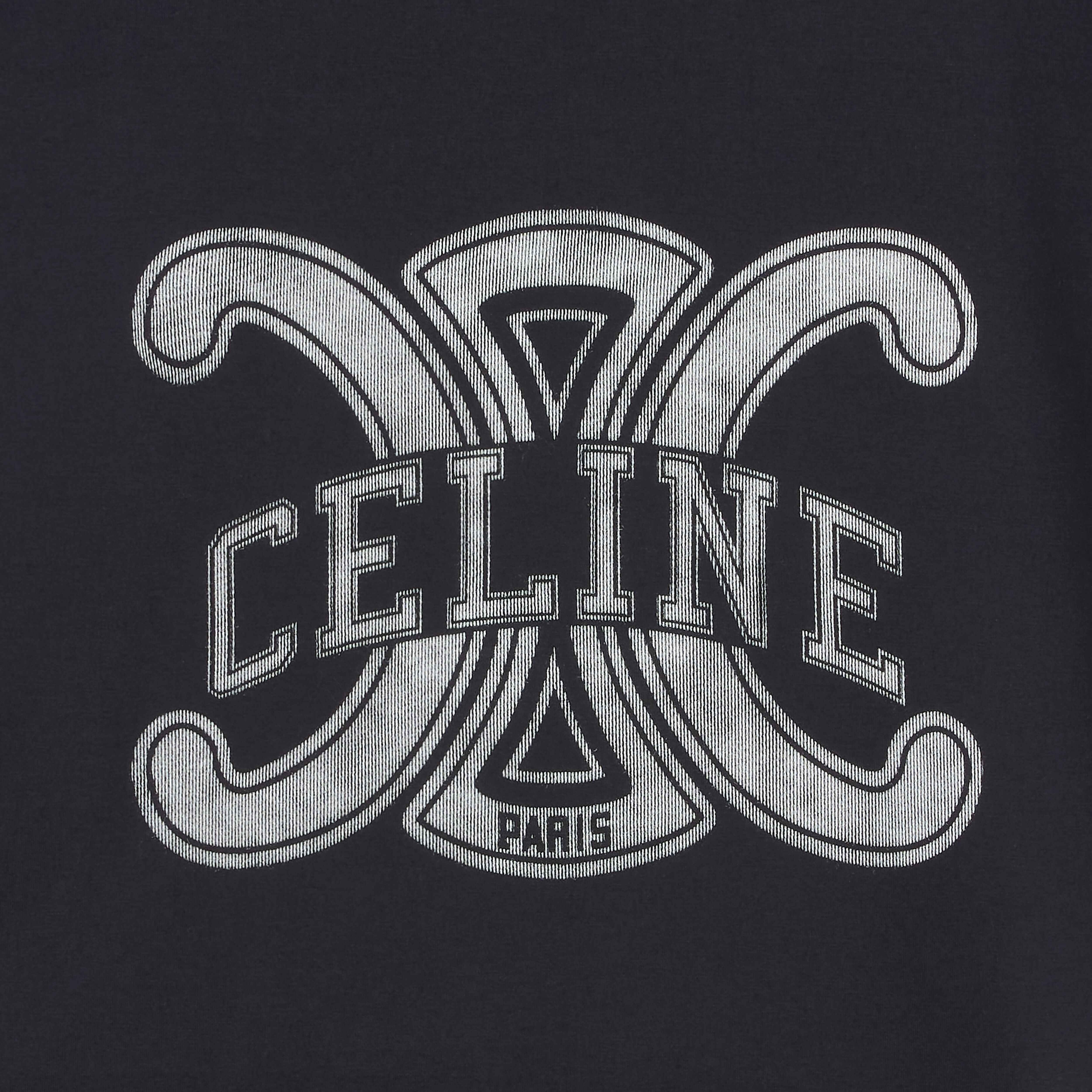 OVERSIZED TRIOMPHE T-SHIRT IN COTTON JERSEY - 3