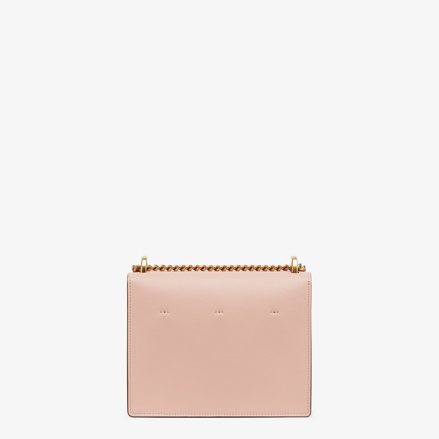 Pink leather mini-bag - 4