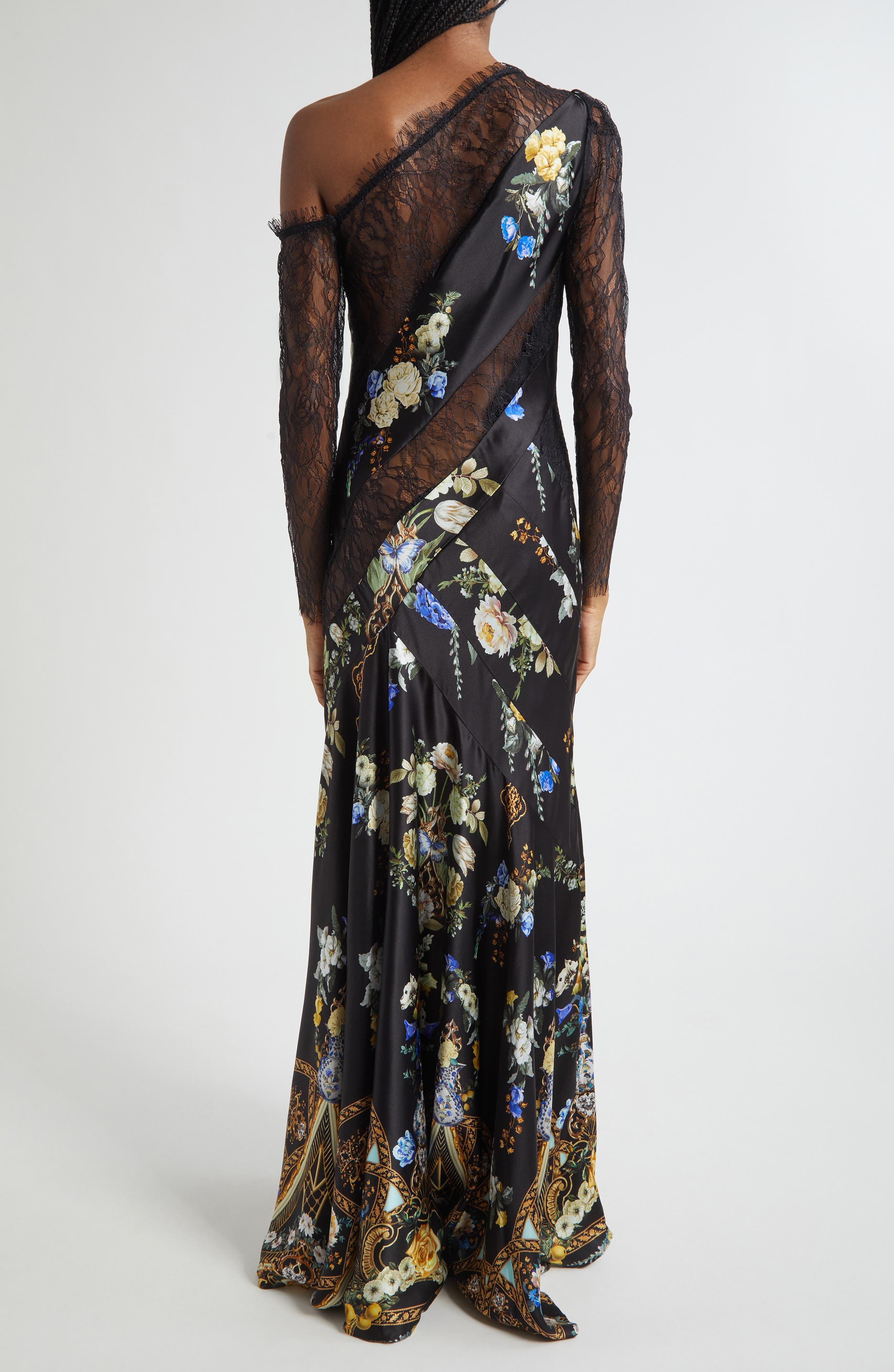 Camilla Ottoman Elegance Splice Long Sleeve Maxi Dress at Nordstrom - 2