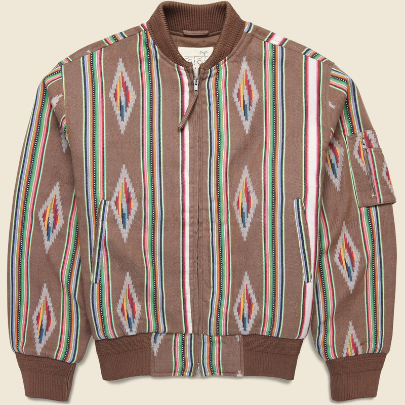 Max Bomber Jacket - Nutshell Jacquard 1