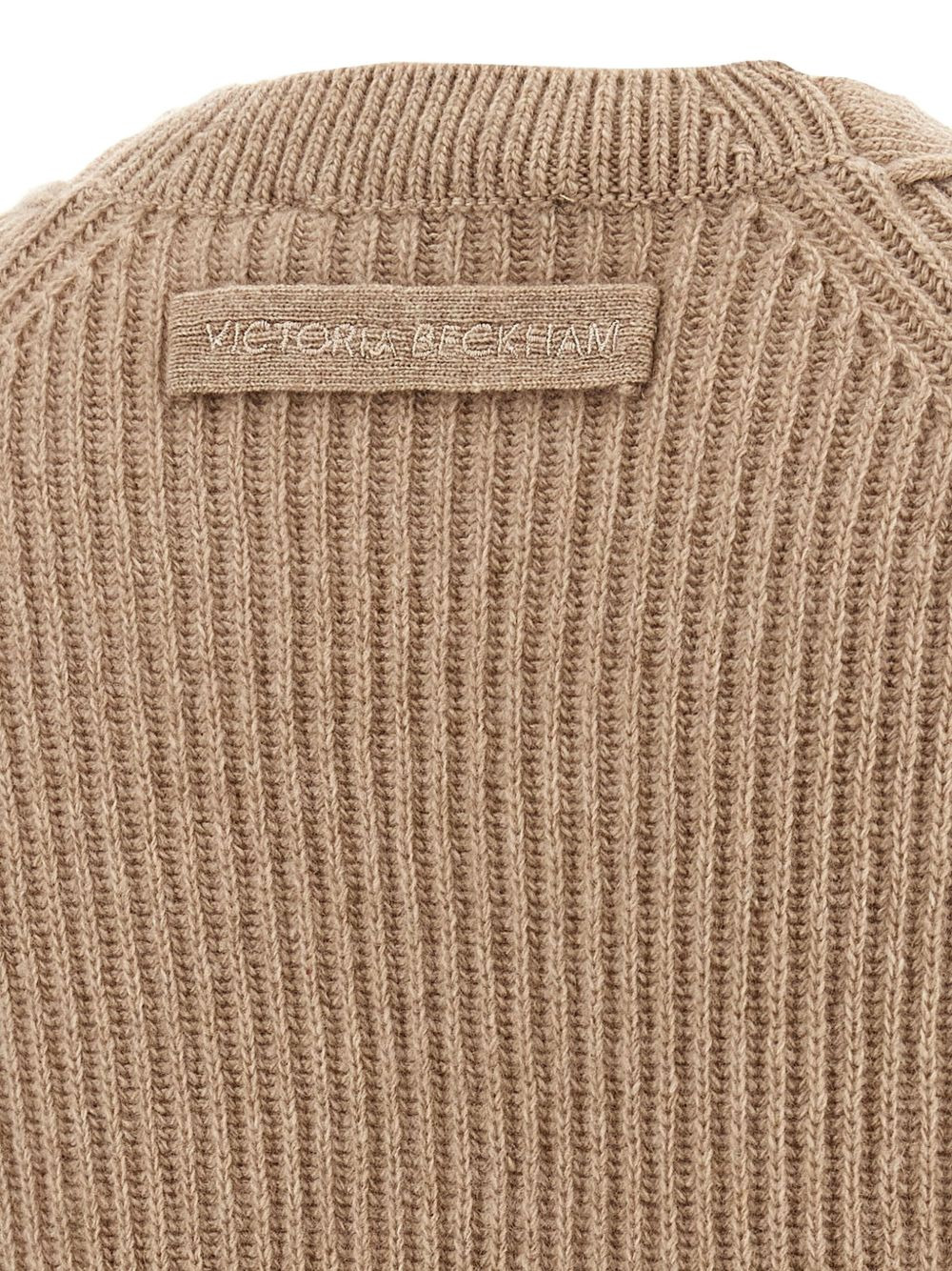 stepped-hem ribbed cardigan - 3
