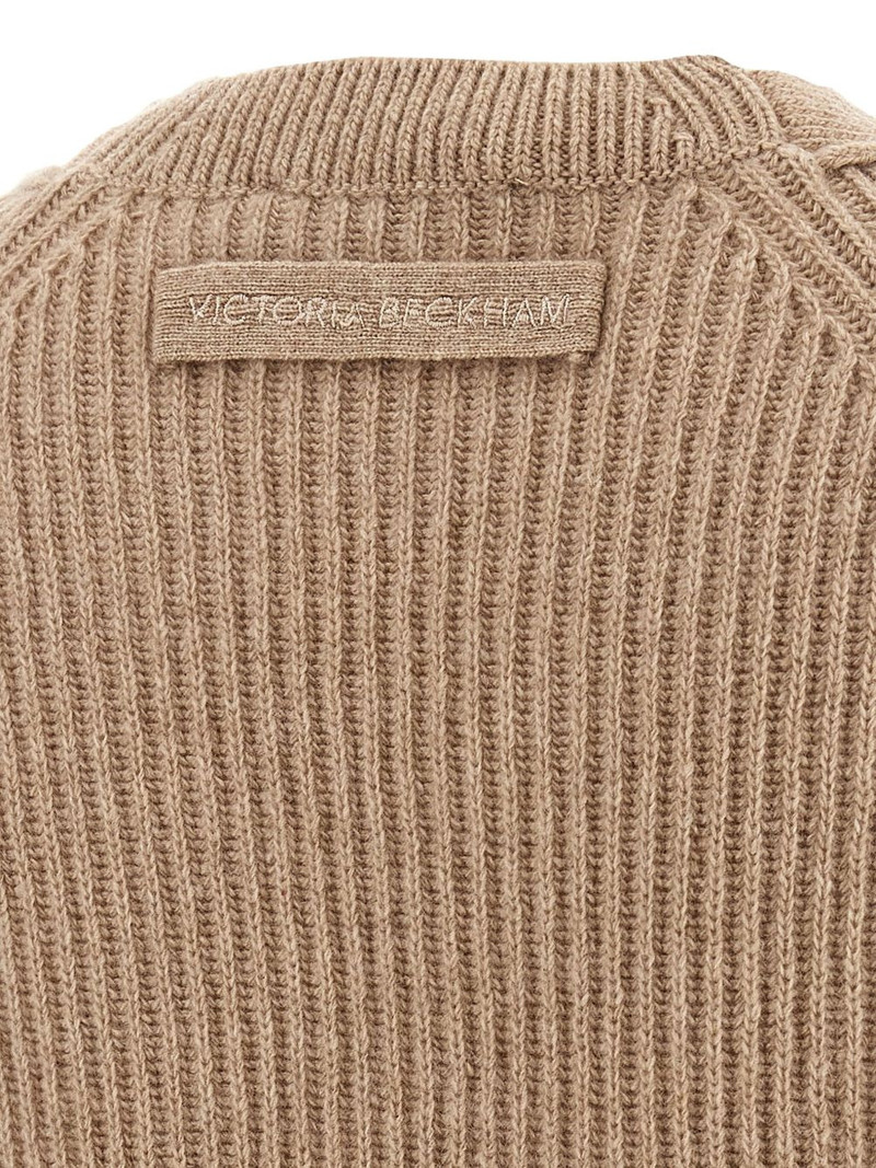 stepped-hem ribbed cardigan 3