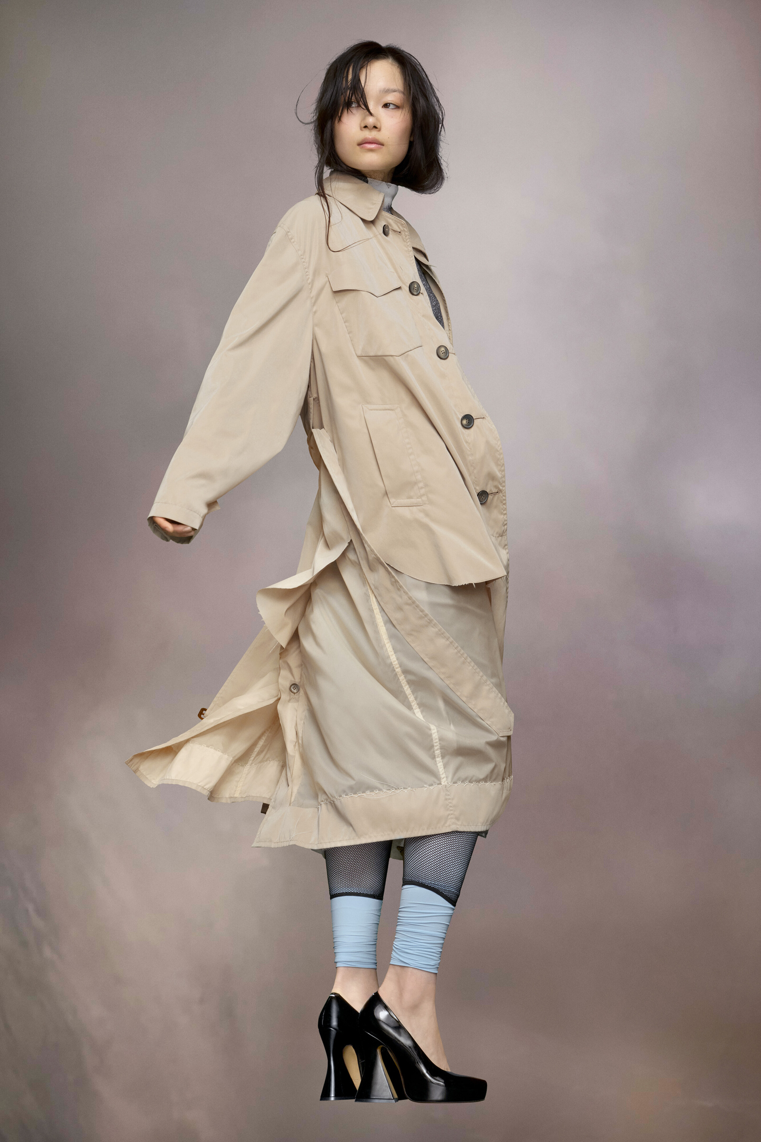 Décortiqué reversible coat - 4