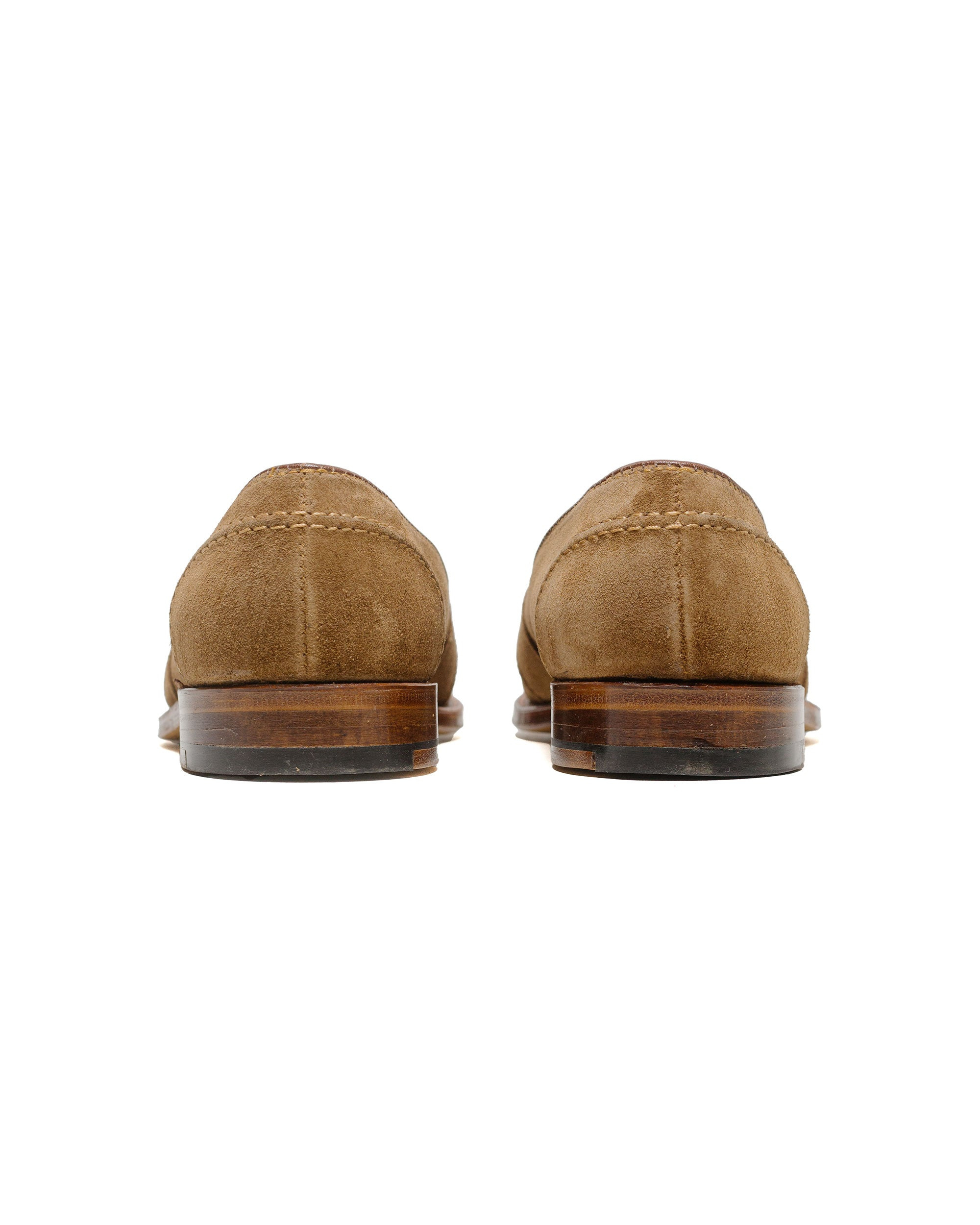 Full Strap Loafer Snuff Suede D0109 - 4