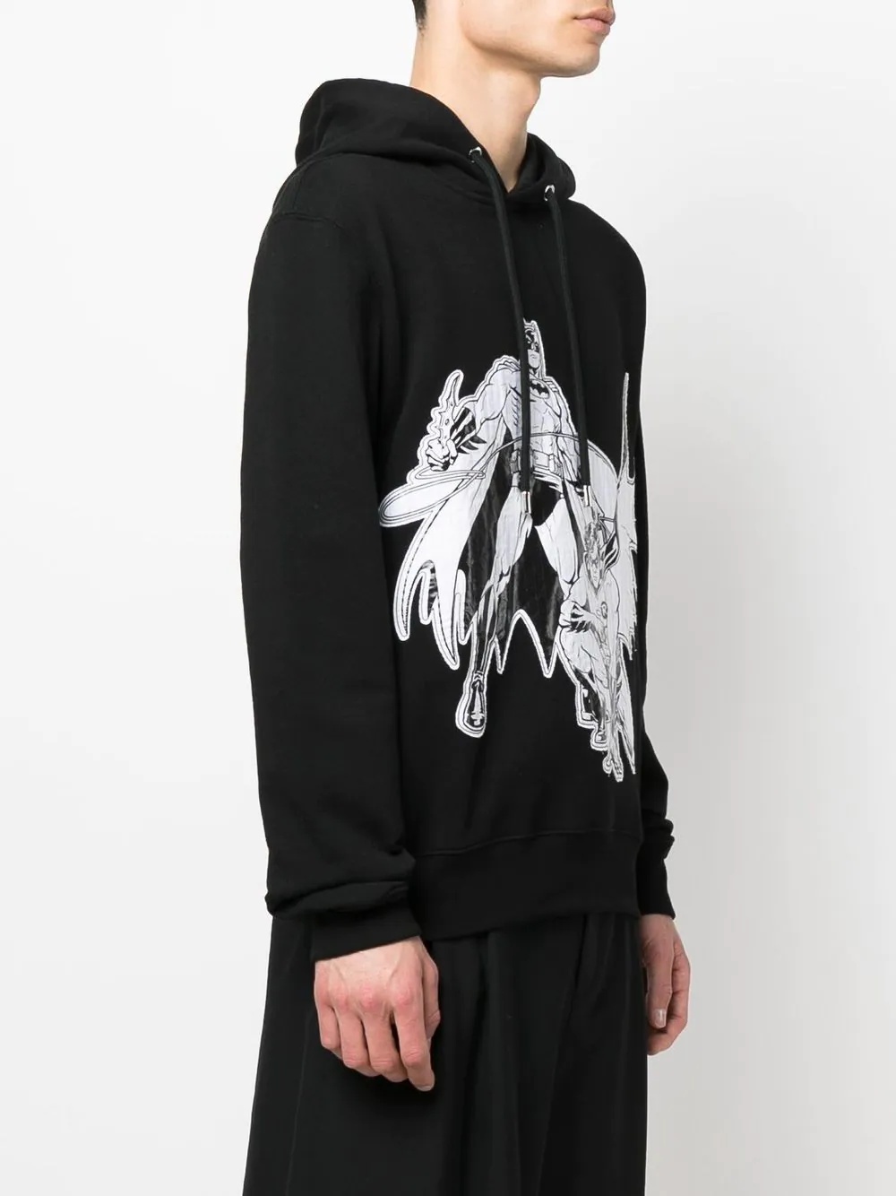 graphic-print pullover hoodie - 3