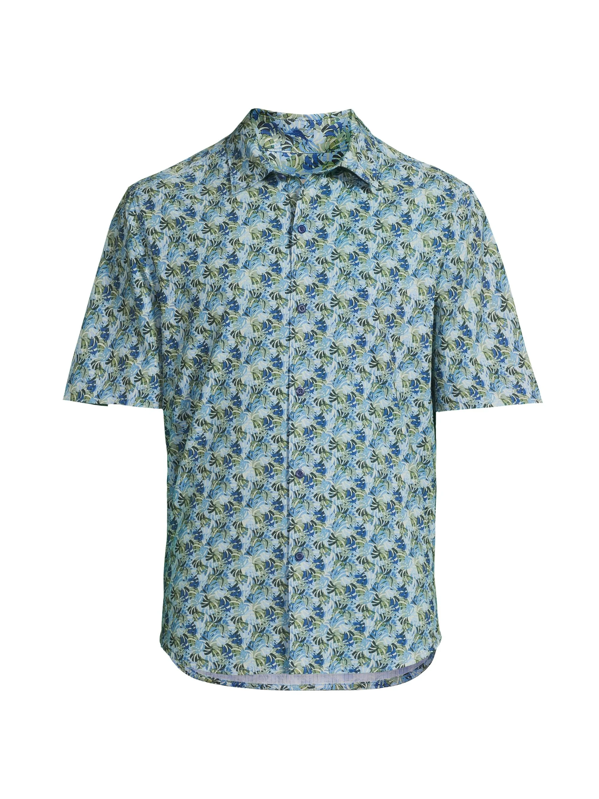 Men's Bahama Coast Chico Palms Shirt - Blue Monday - 1