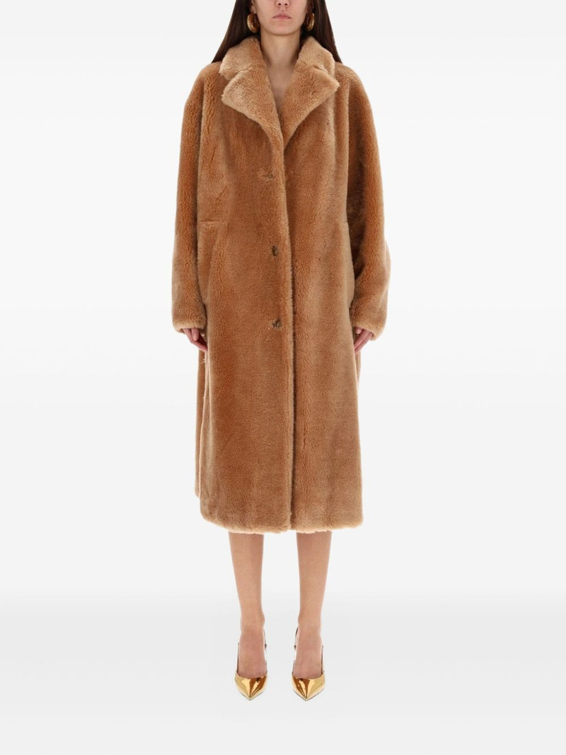Gabriella buttoned coat 1