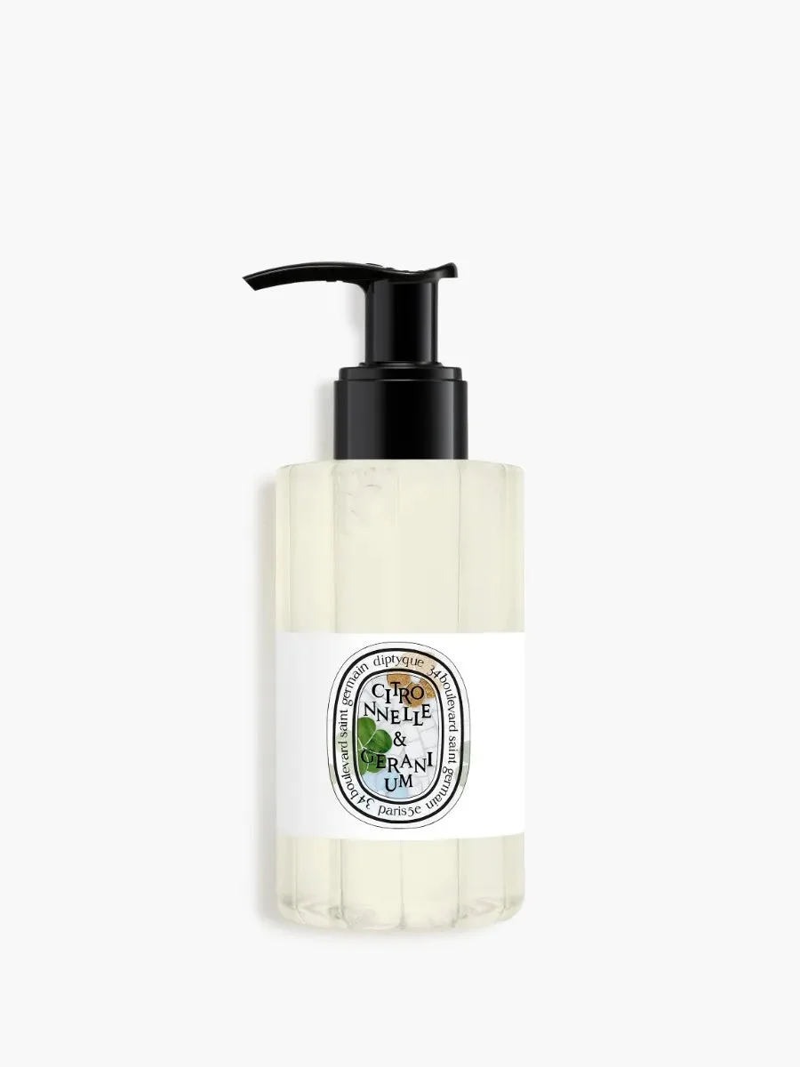 Lemongrass & Geranium - Perfumed cleansing body gel - 1