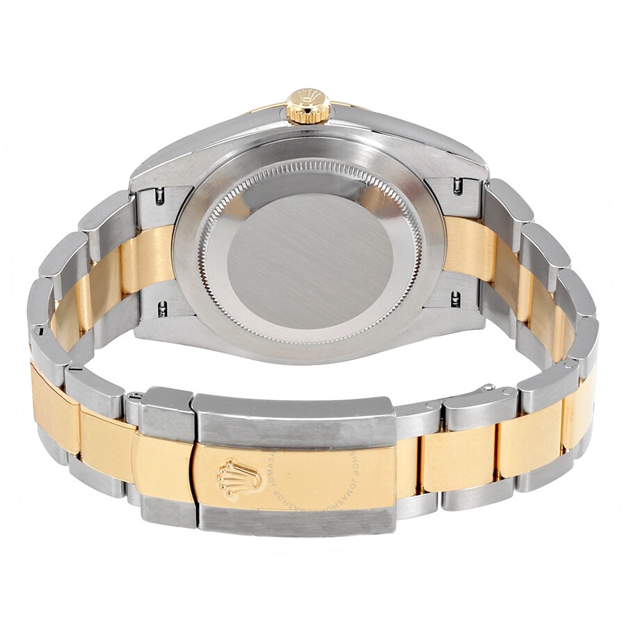 Rolex Datejust Black Diamond Dial Steel and 18K Yellow Gold Oyster Men's Watch 126303BKDO - 3
