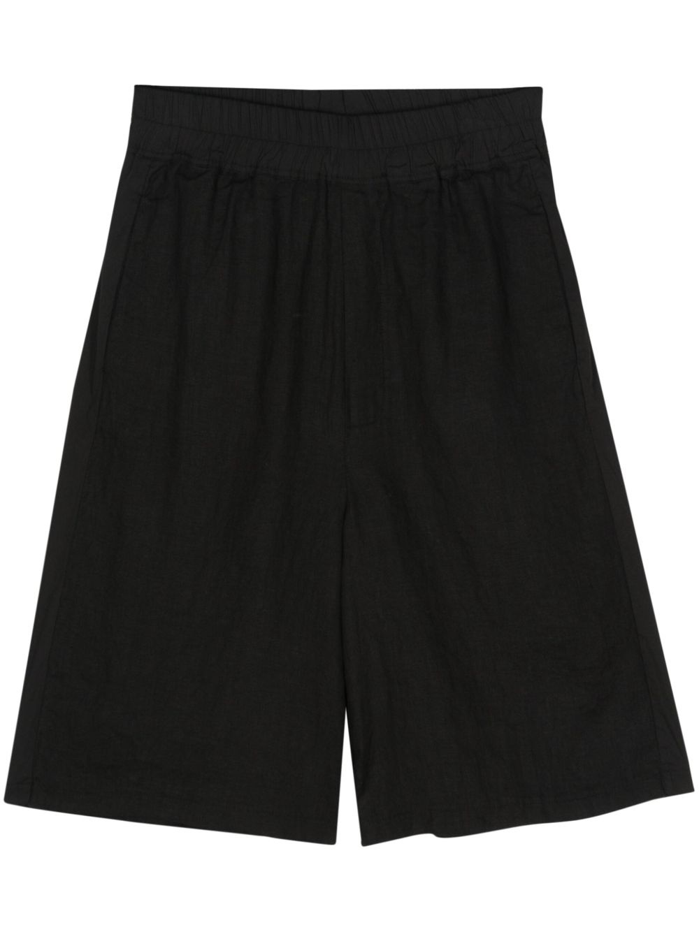 elastic-waist shorts - 1