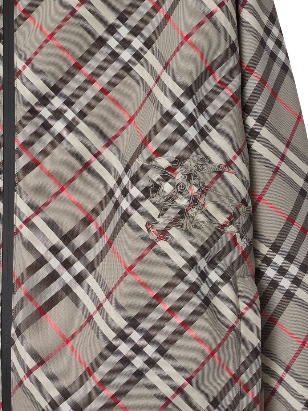 reversible checked jacket - 4