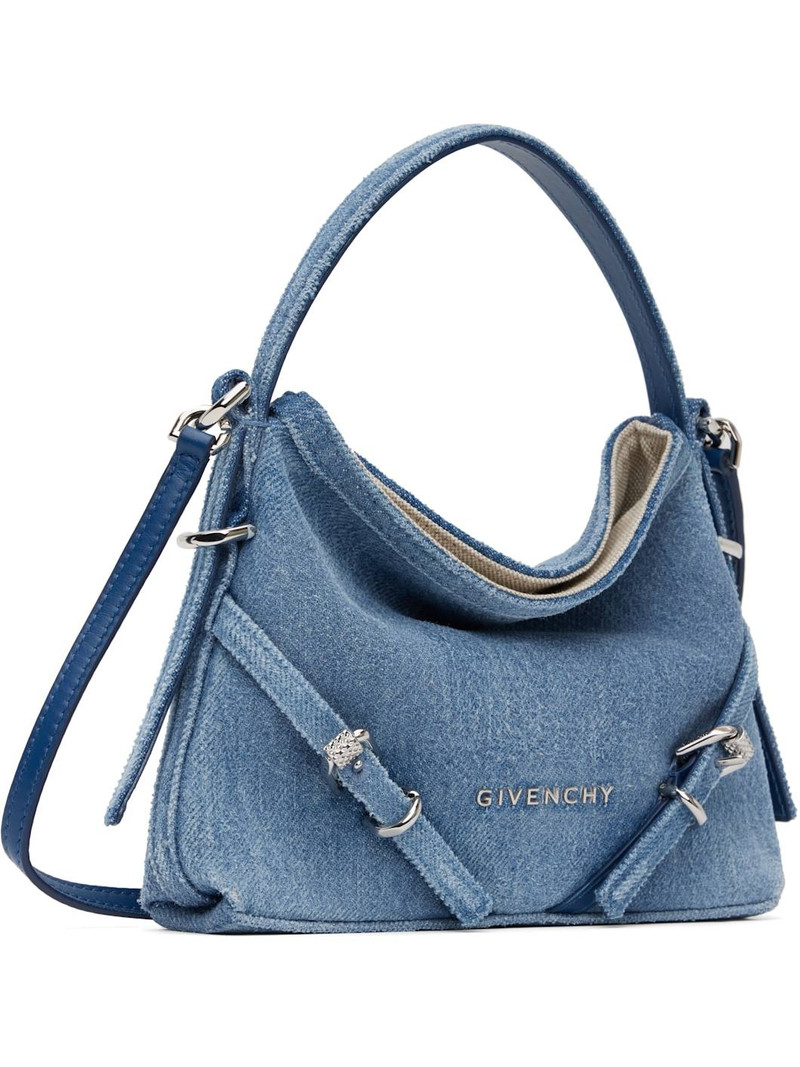 Givenchy Blue Nano Voyou Bag outlook