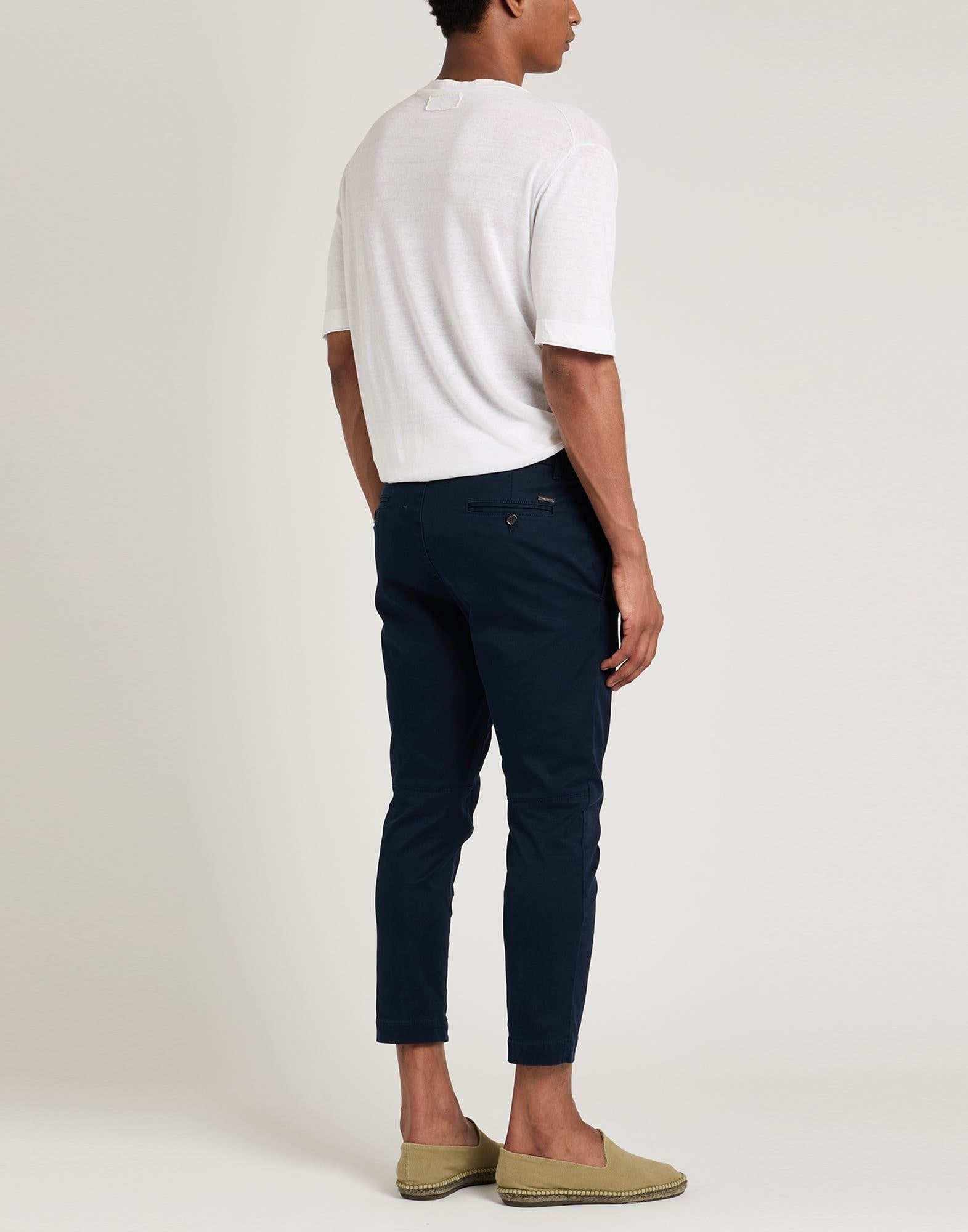 Navy blue Men's Casual Pants - 3