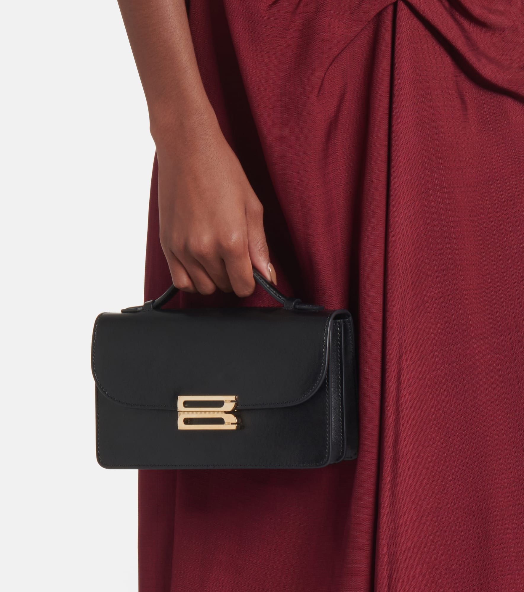 Mini leather shoulder bag - 6
