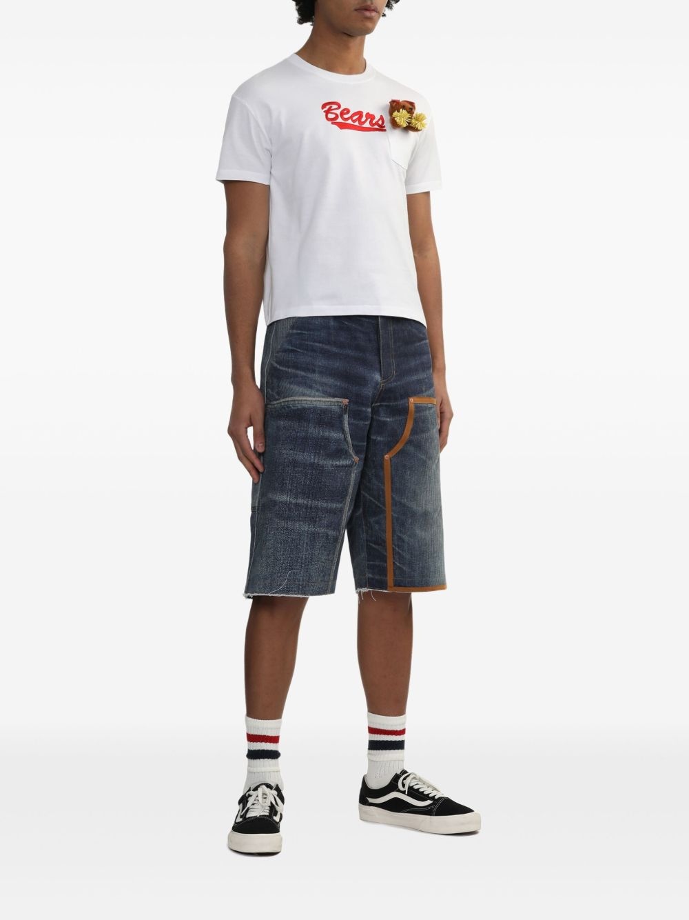 bear-motif T-shirt - 2