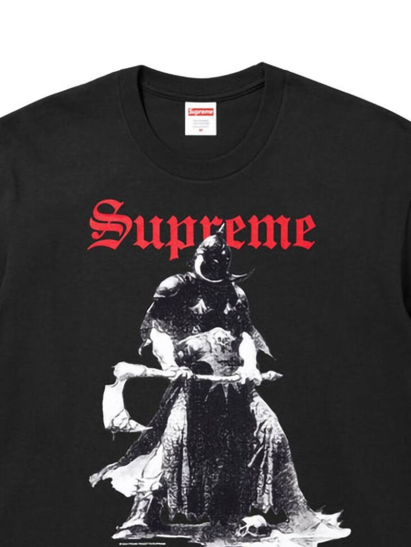 Supreme x Frank Frazetta Destruction "Black" T-shirt outlook