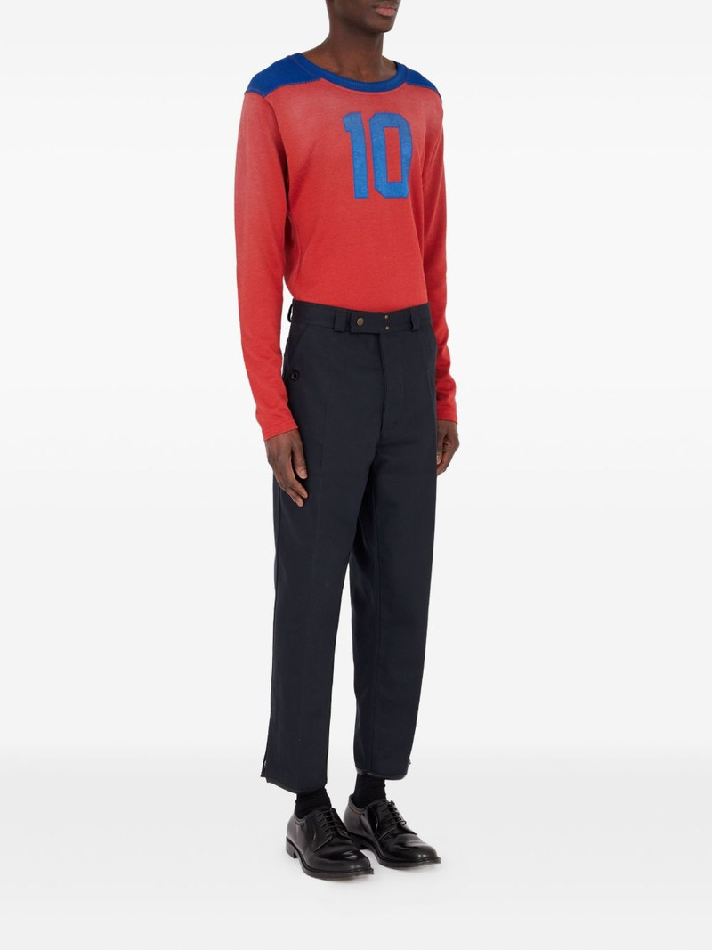 tapered high-rise trousers 3